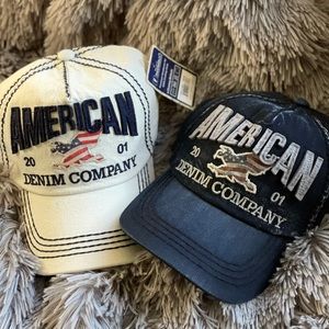 AMERICAN DENIM CO BASEBALL VINTAGE BALLCAP